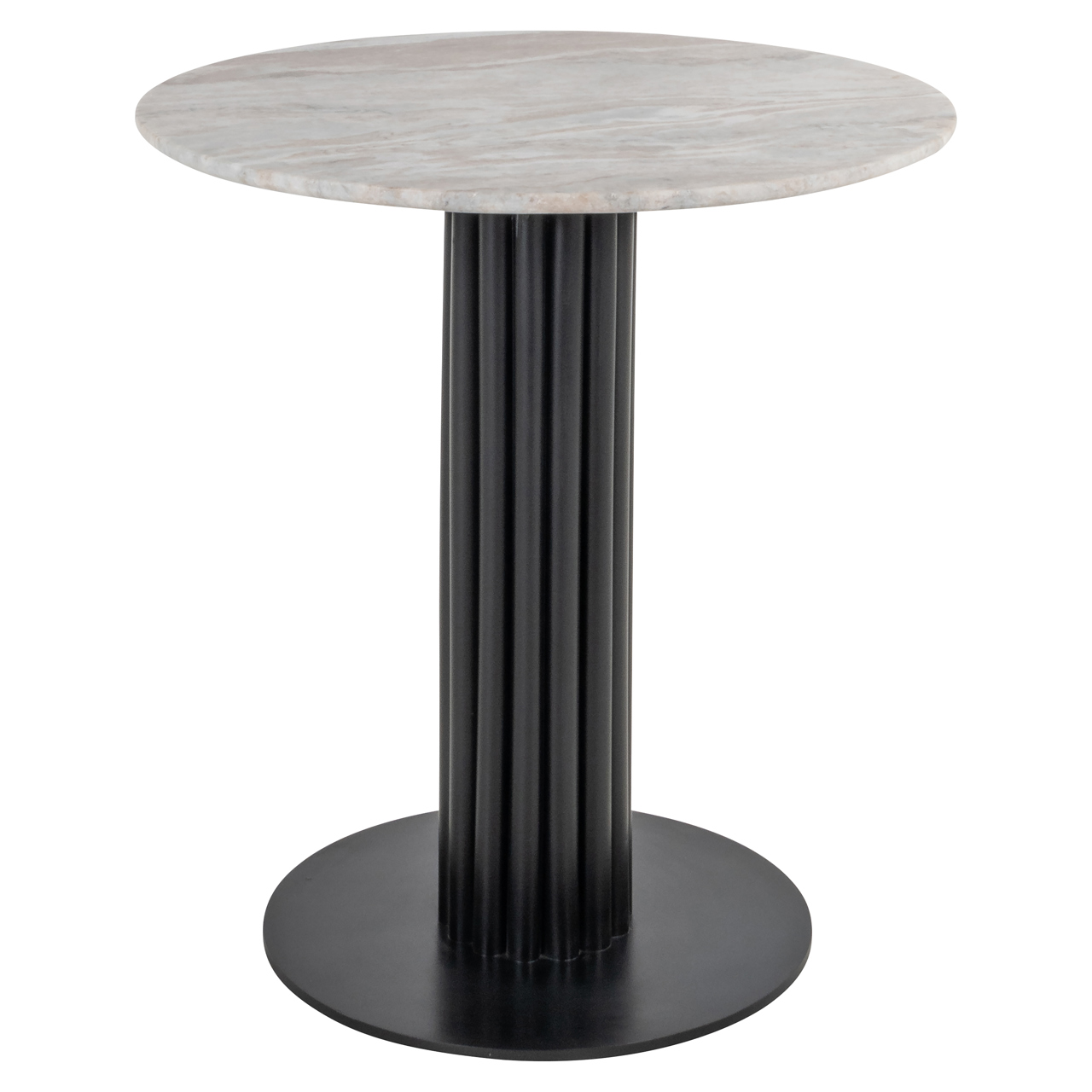 Bistro-Tisch Nyon Blush beige 75Ø