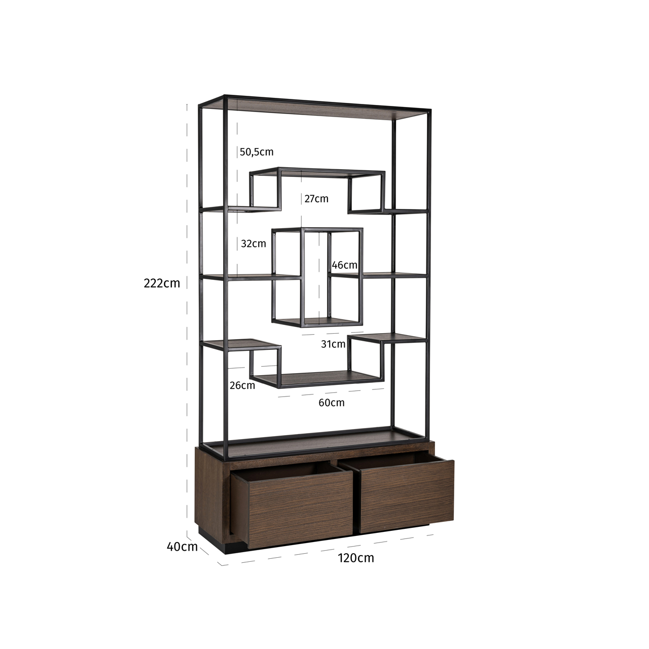 Vitrine Bonvoy brown – Bild 5