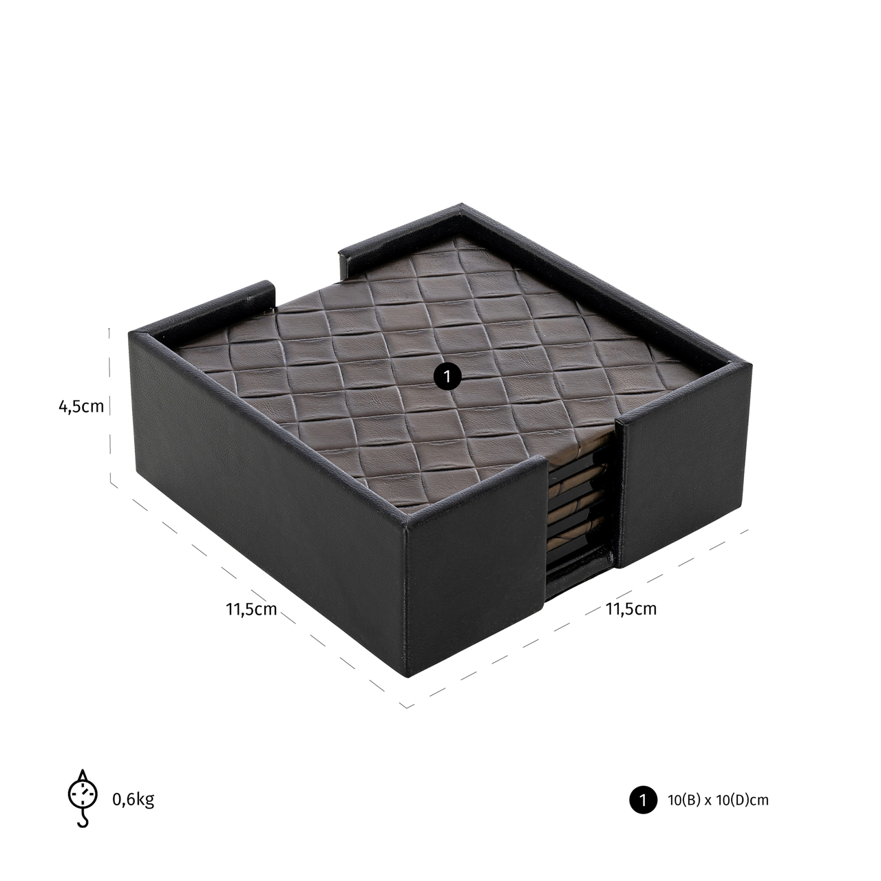 Wein- & Barzubehör Yora black – Bild 9