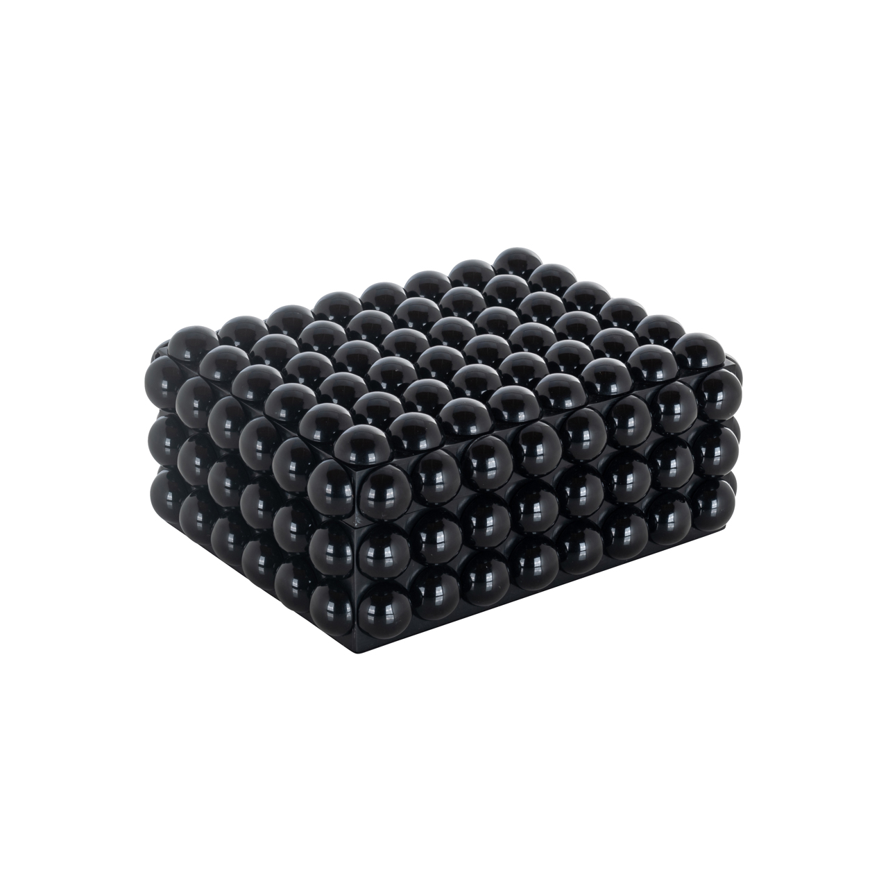 Aufbewahrungsbox Batool black small