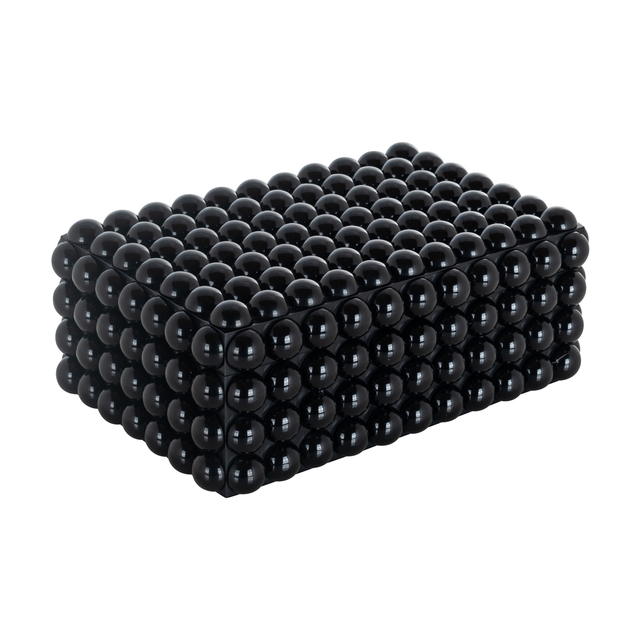 Aufbewahrungsbox Batool black large