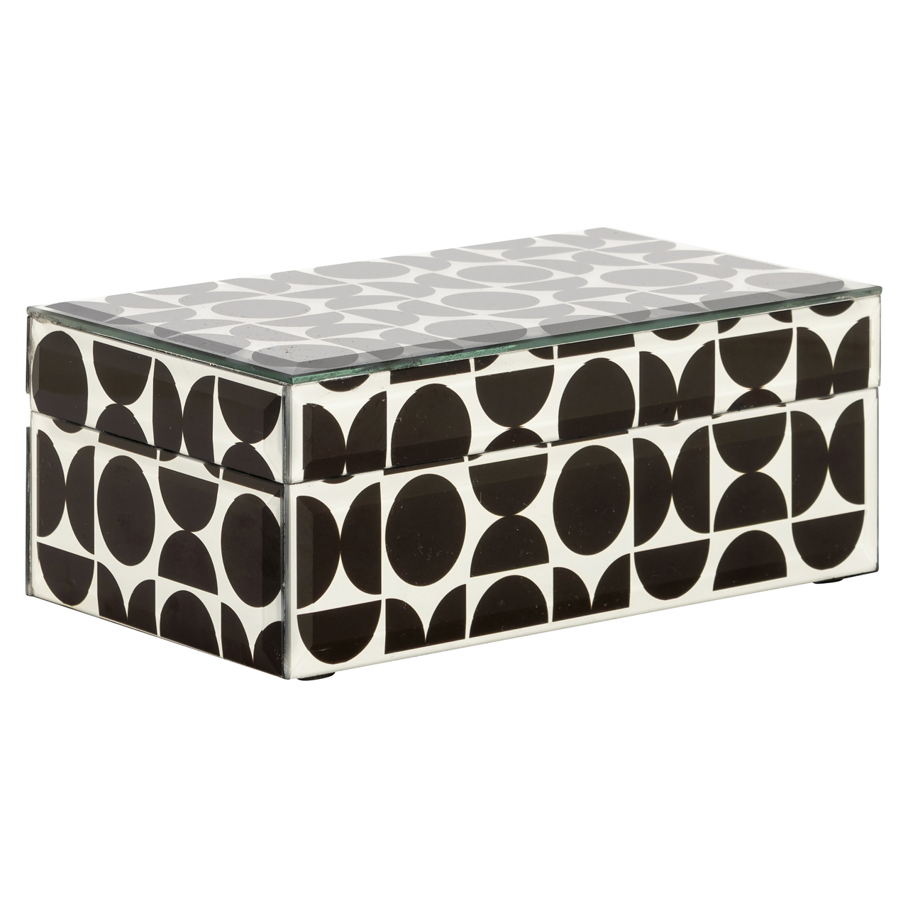 Aufbewahrungsbox Vivian black small