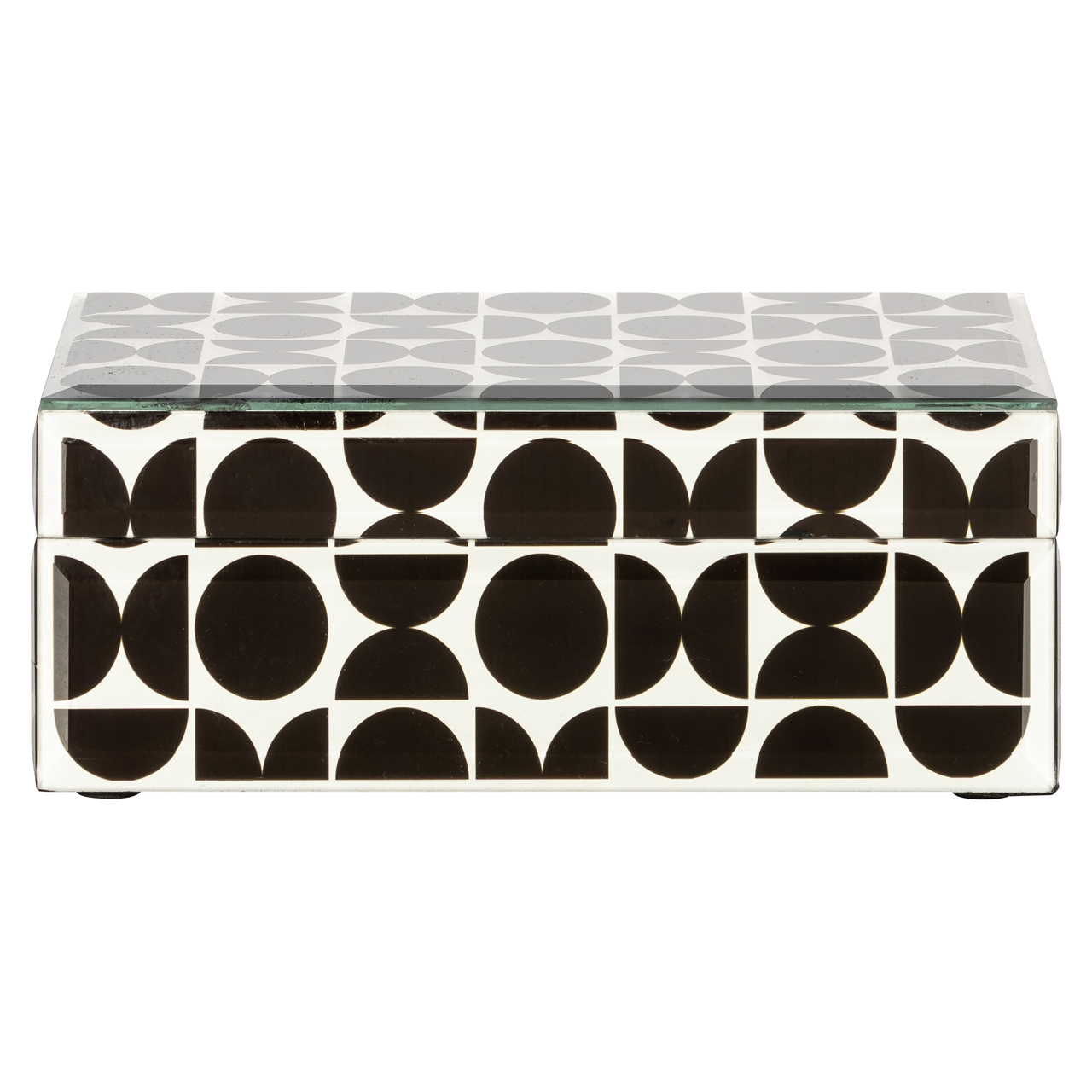 Aufbewahrungsbox Vivian black small – Bild 2