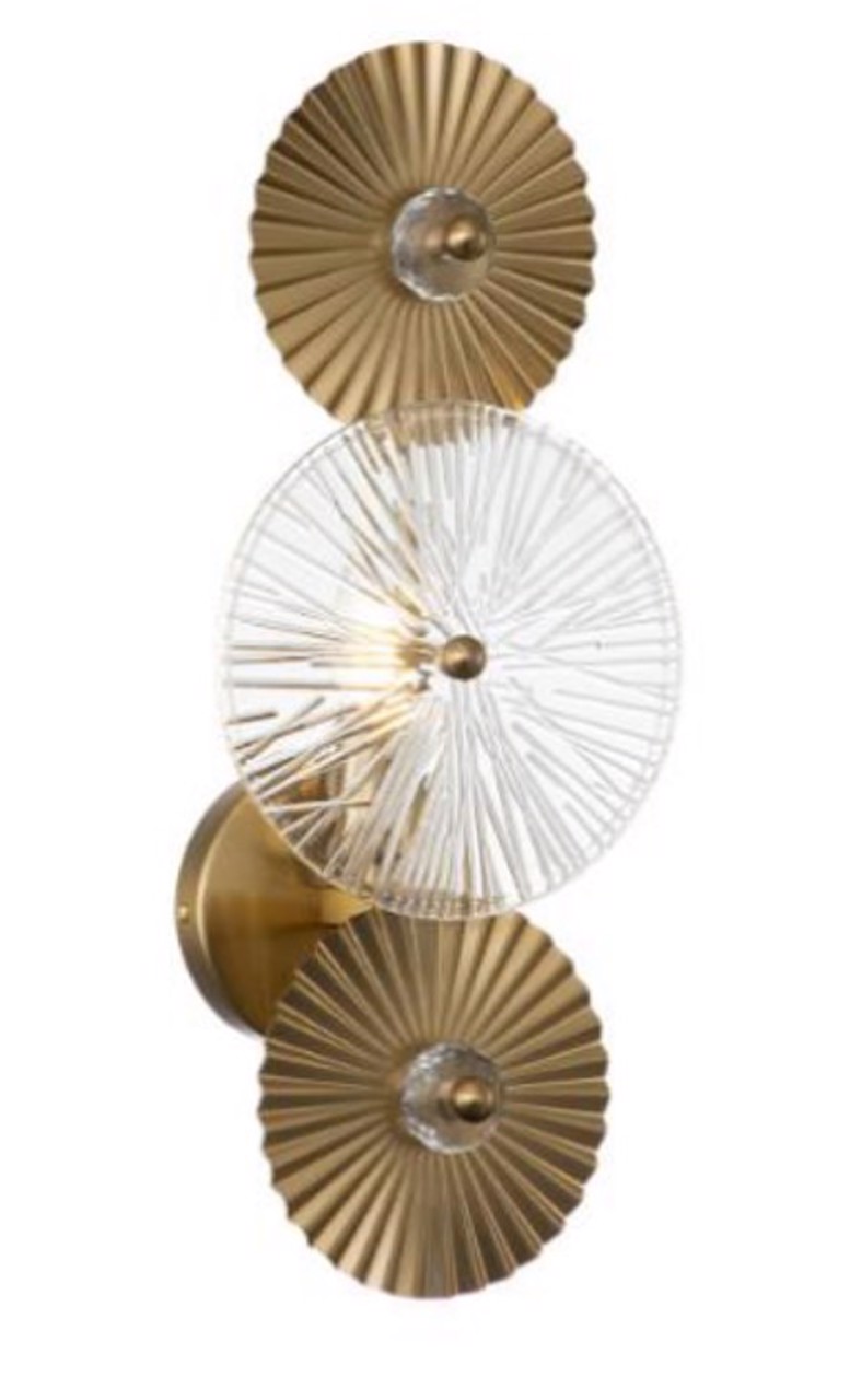 Wandlampe Aidan brushed gold