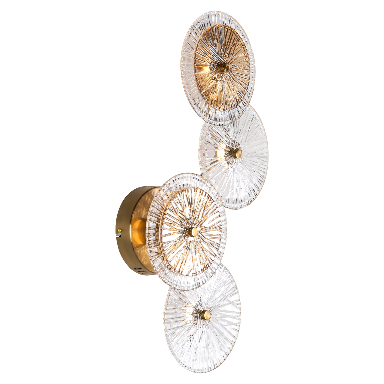 Wandlampe Linzi brushed gold – Bild 2