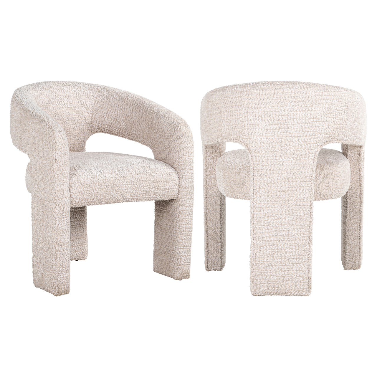 Esszimmerstuhl Belle lovely cream fire retardant