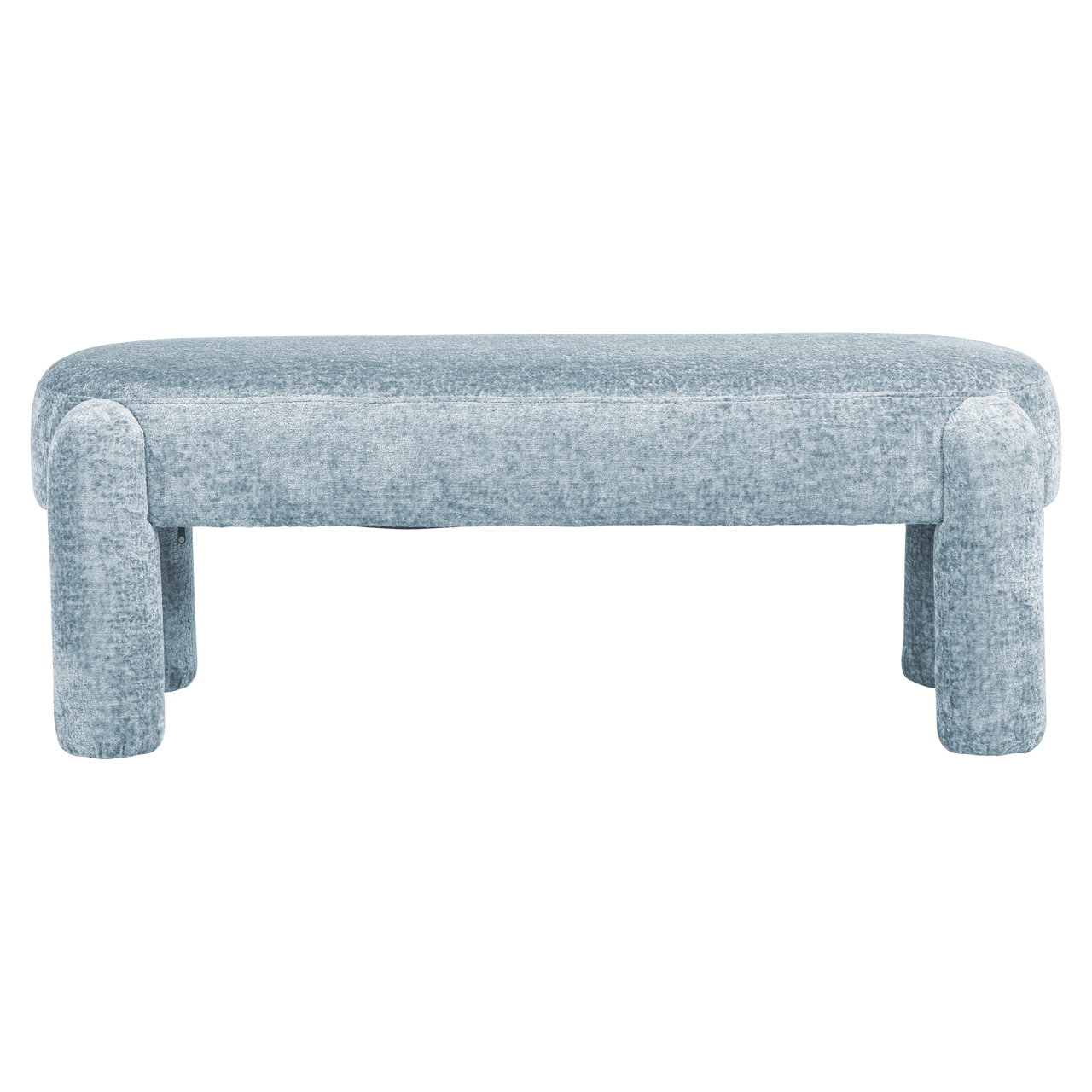 Bank Holly light blue chenille – Bild 3