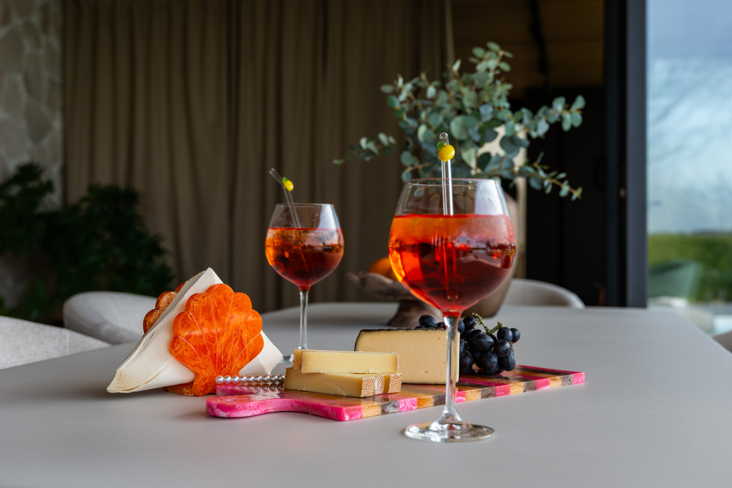 Wein- & Barzubehör Shelly orange napkin holder – Bild 4