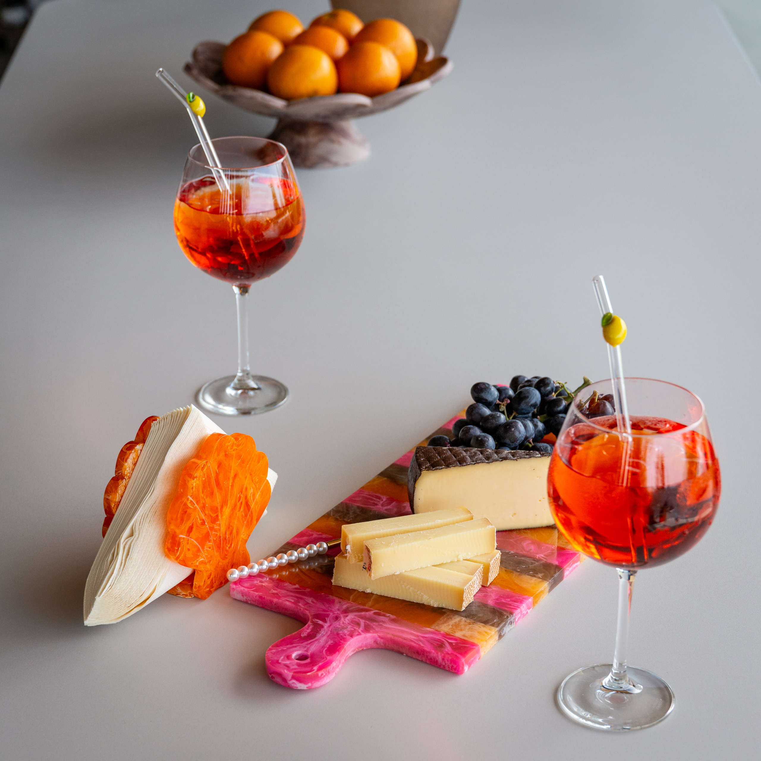 Wein- & Barzubehör Shelly orange napkin holder – Bild 5