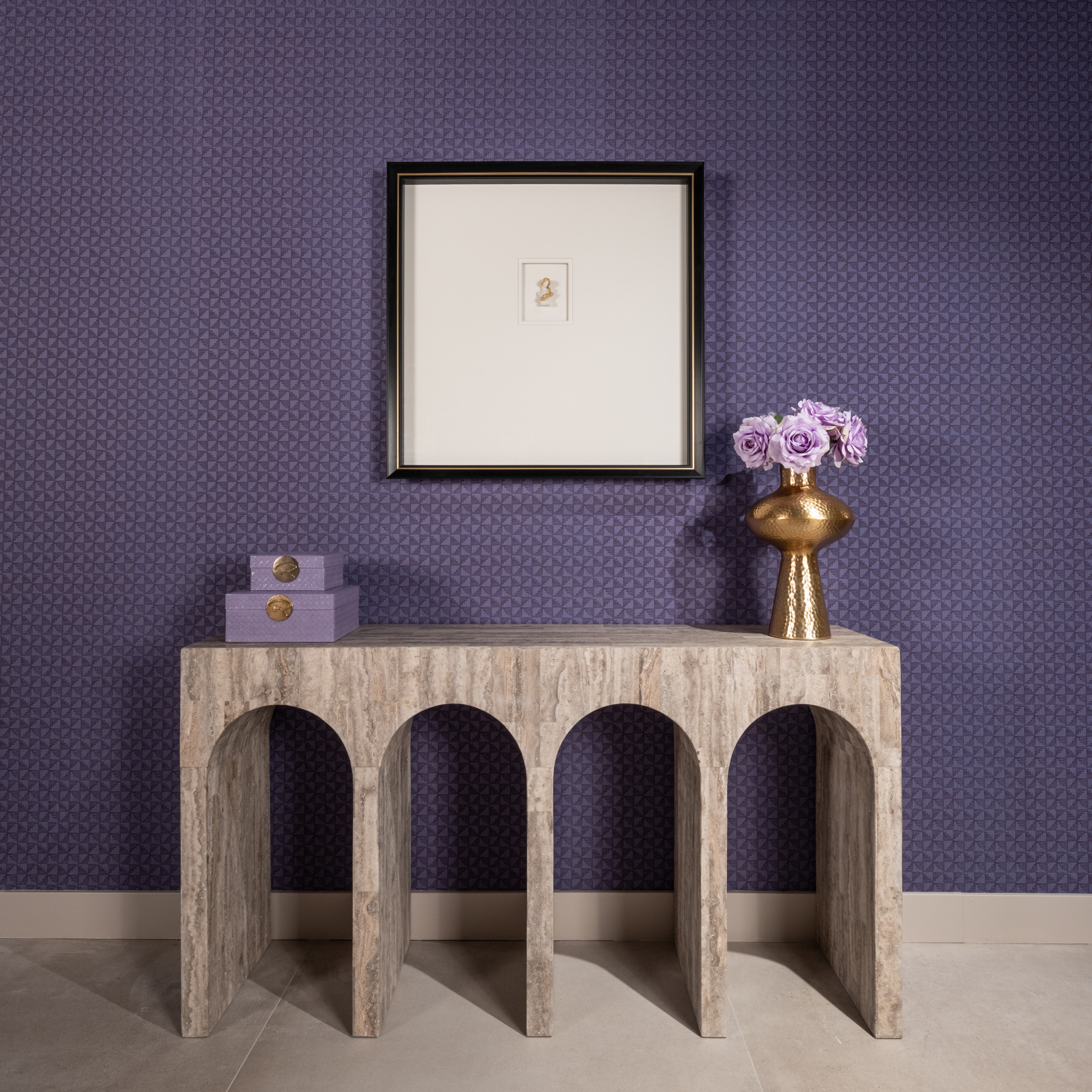 Aufbewahrungsbox Joelle purple large – Bild 9