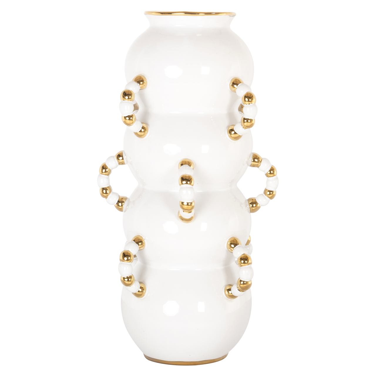 Vase Pippy white large