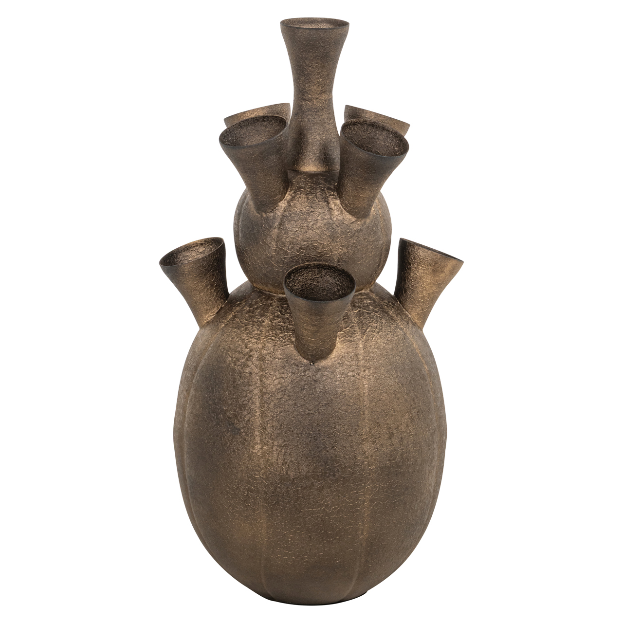 Vase Maleen brass antique