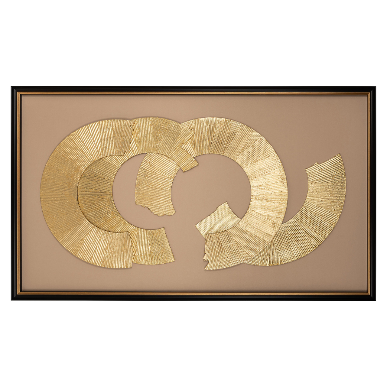 Wandkunst Eden black/gold