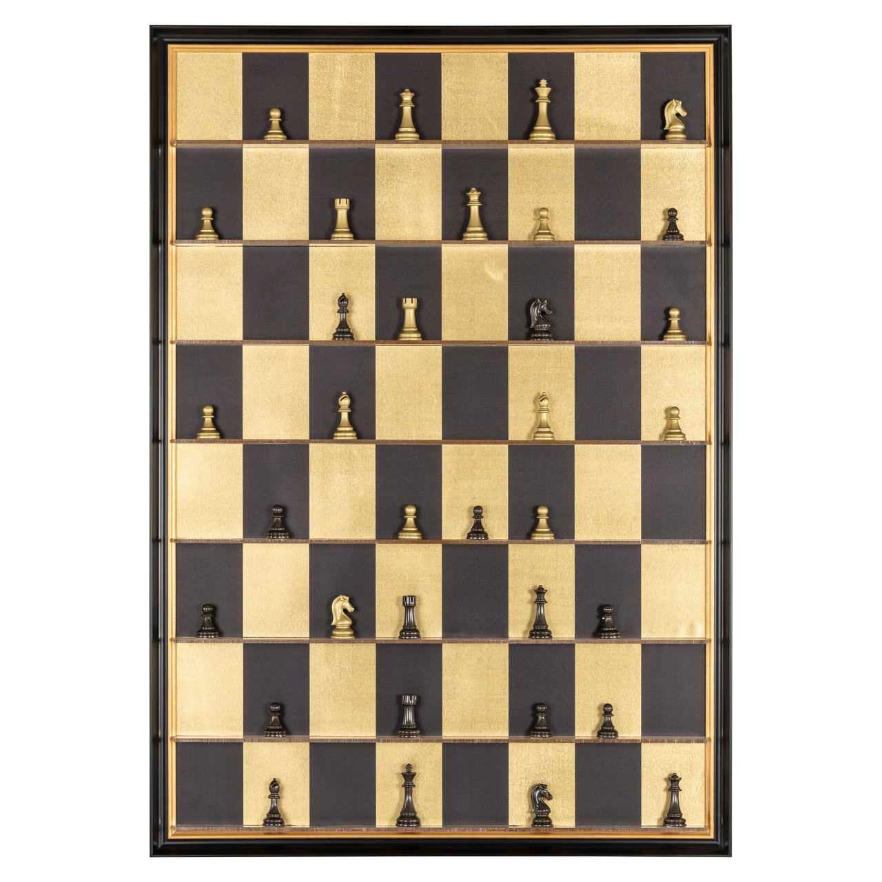 Wandkunst Nala black/gold