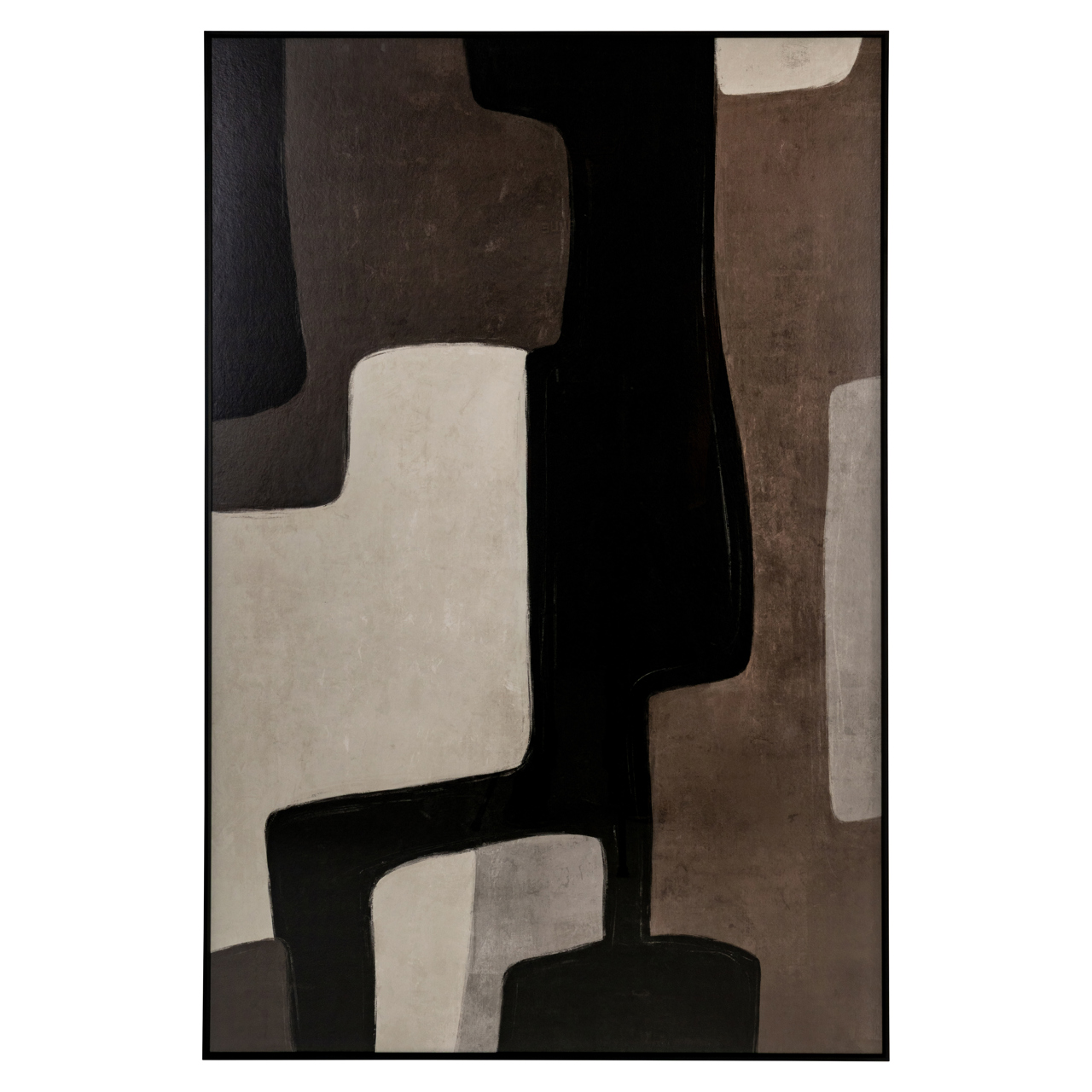 Wandkunst Mirage brown right