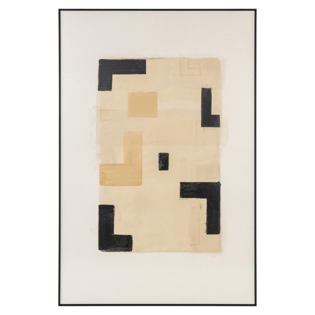 Wandkunst Vortex beige left