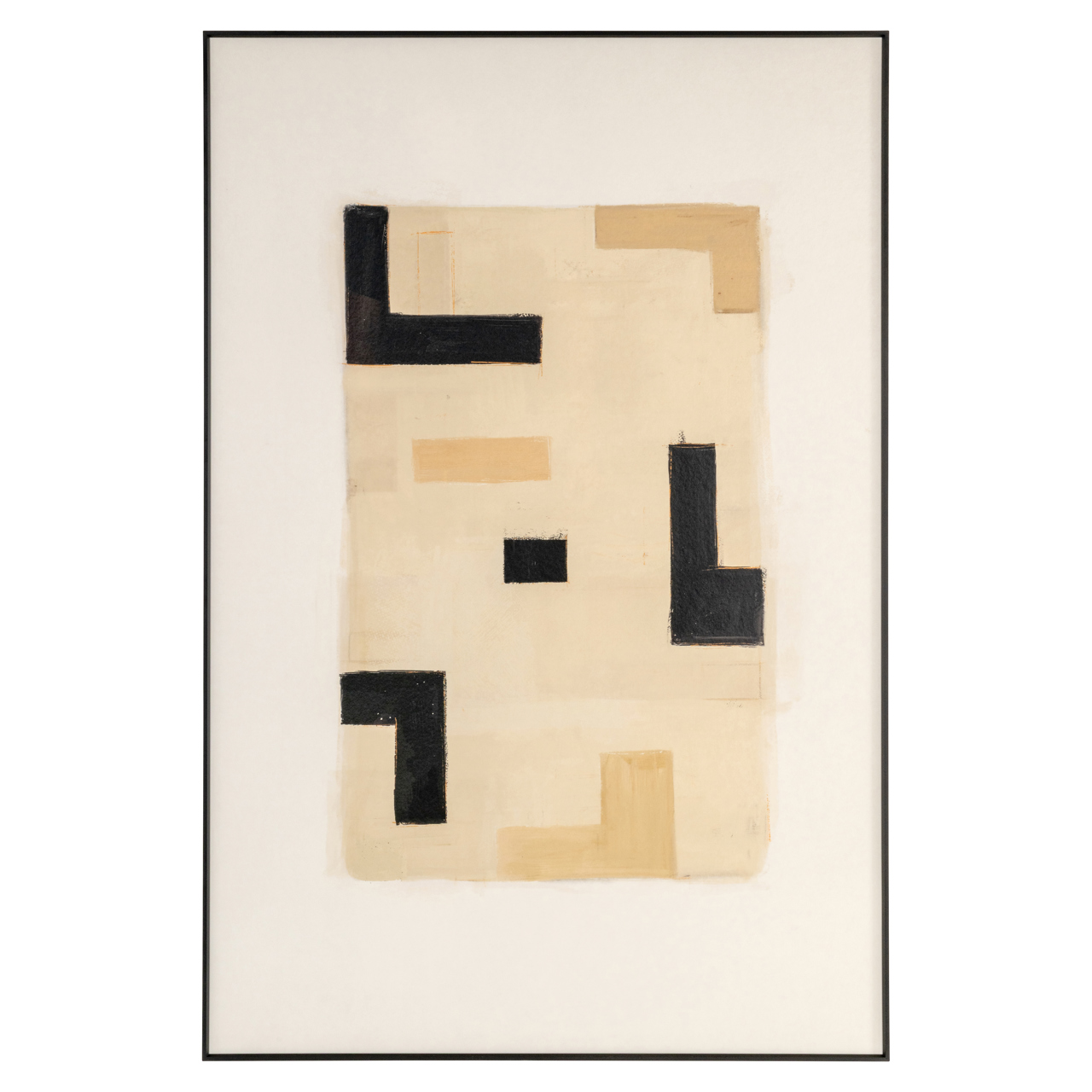 Wandkunst Vortex beige right