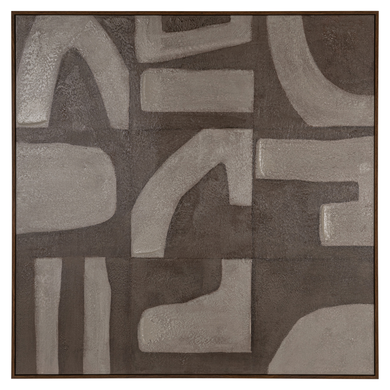 Wandkunst Zenith sand left