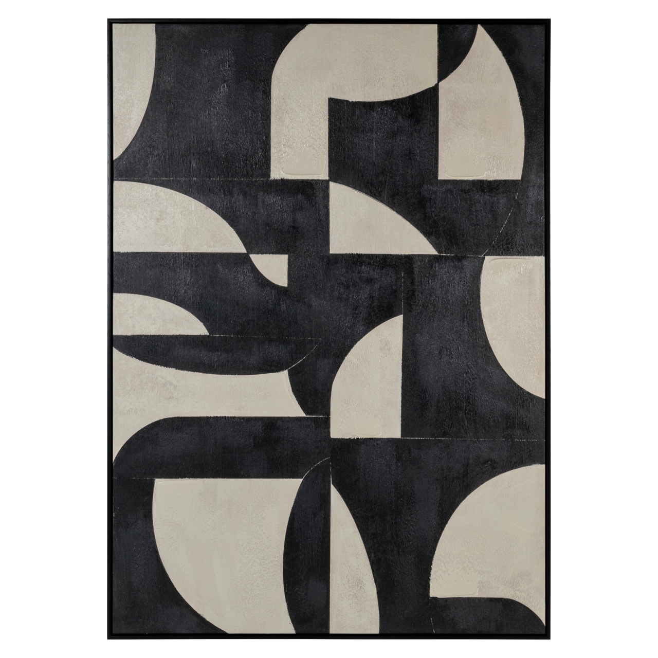 Wandkunst Splendor black