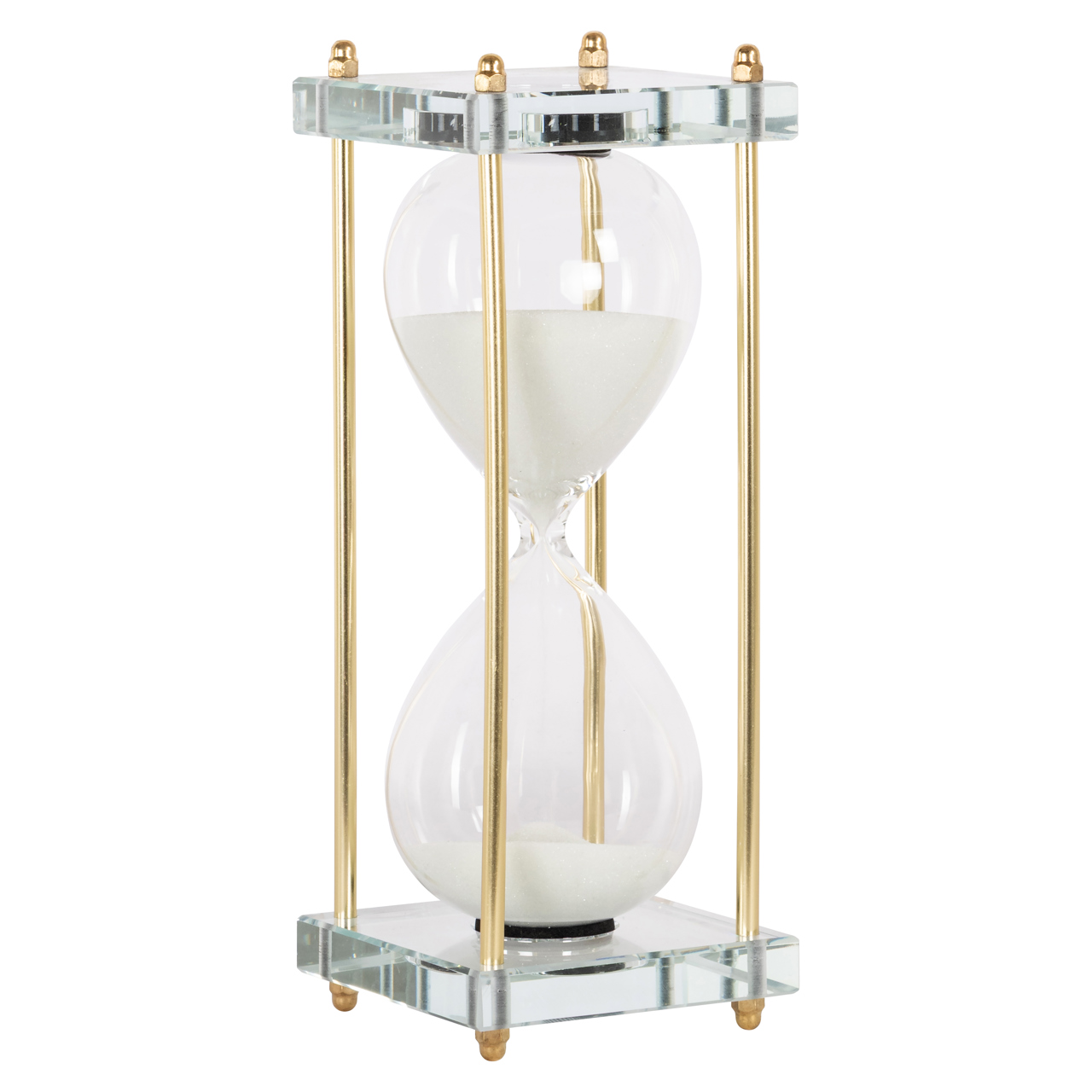 Dekoratives Objekt Gigi gold hourglass