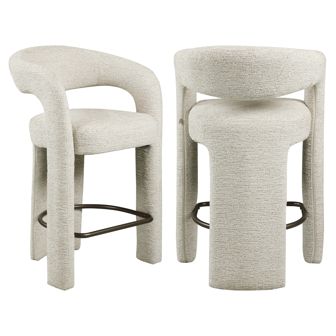 Thekenstuhl Soho natural linear