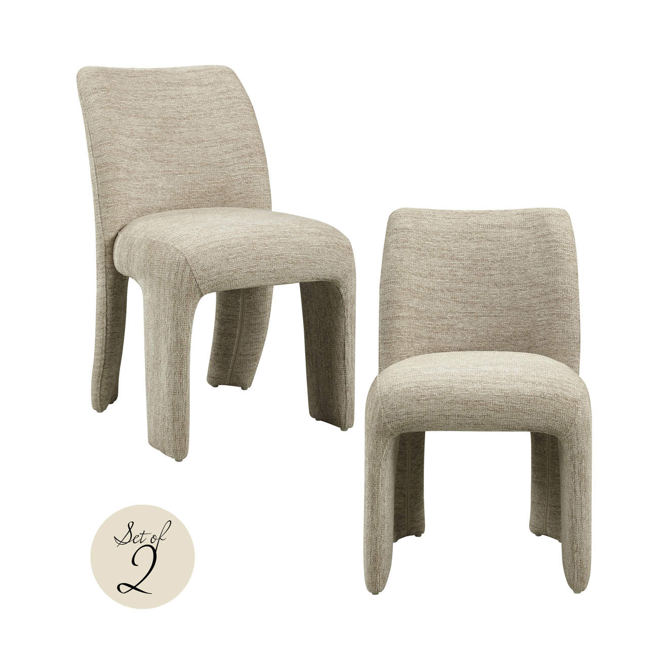 Esszimmerstuhl Maya natural softweave (Set of 2)